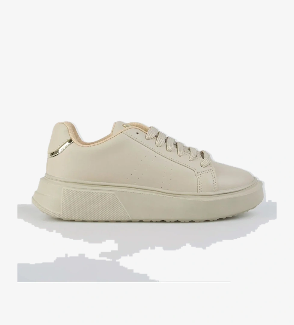 Fabrika Bej Kadın Sneaker PATINGA model görseli