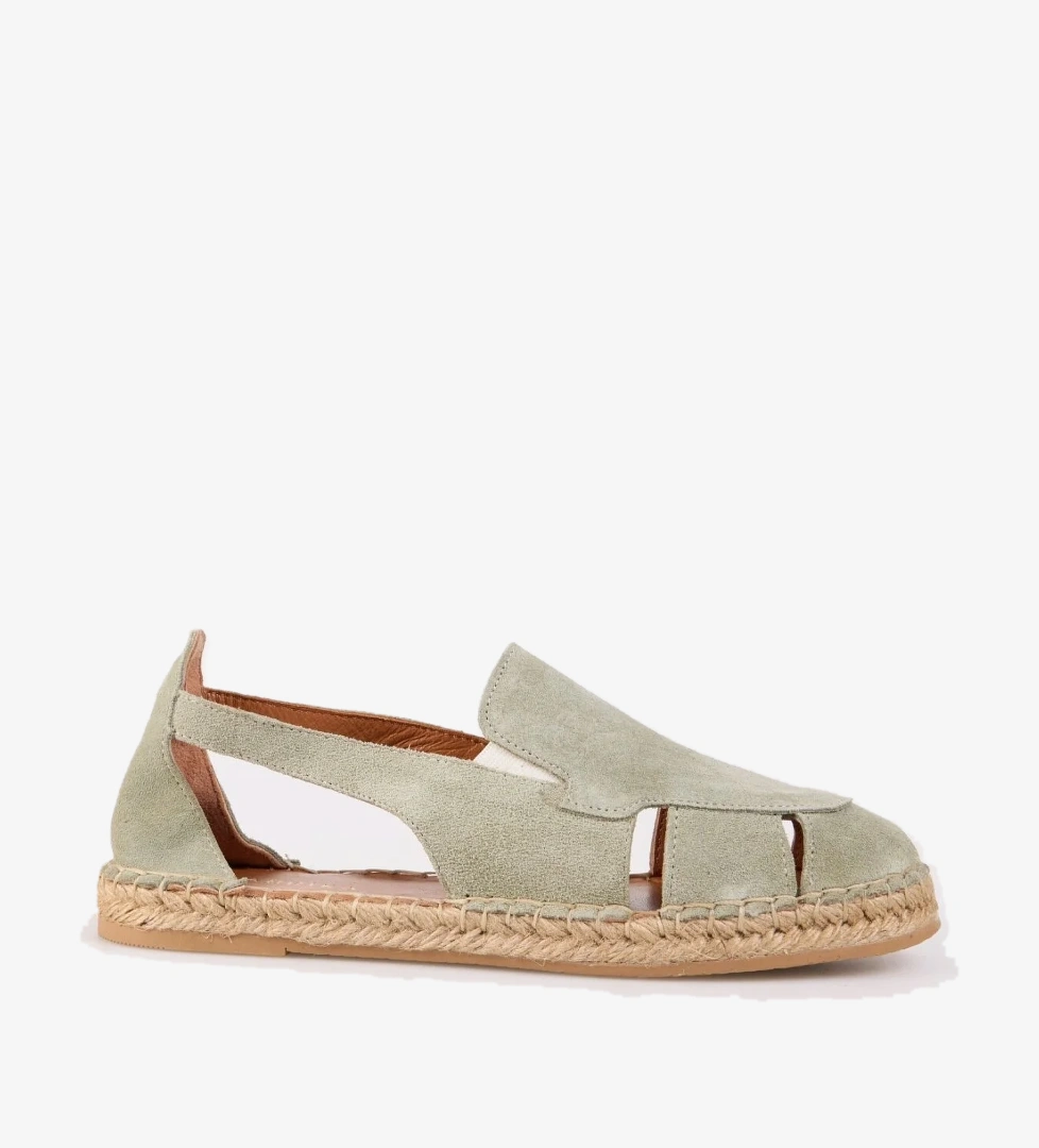 Fabrika Yeşil Kadın Deri Espadril D-GEMMA model görseli