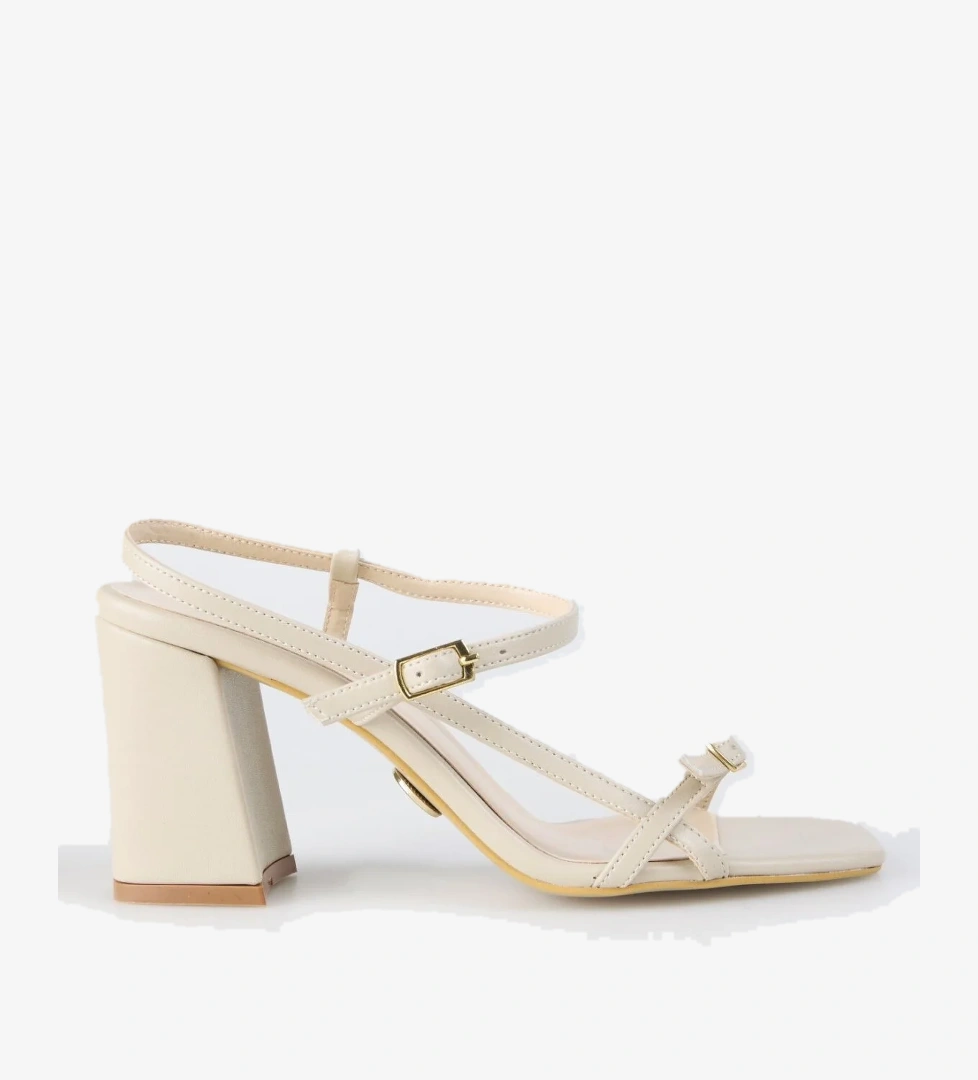 Fabrika Bej Kadın Topuklu Ayakkabı BILTHE model görseli