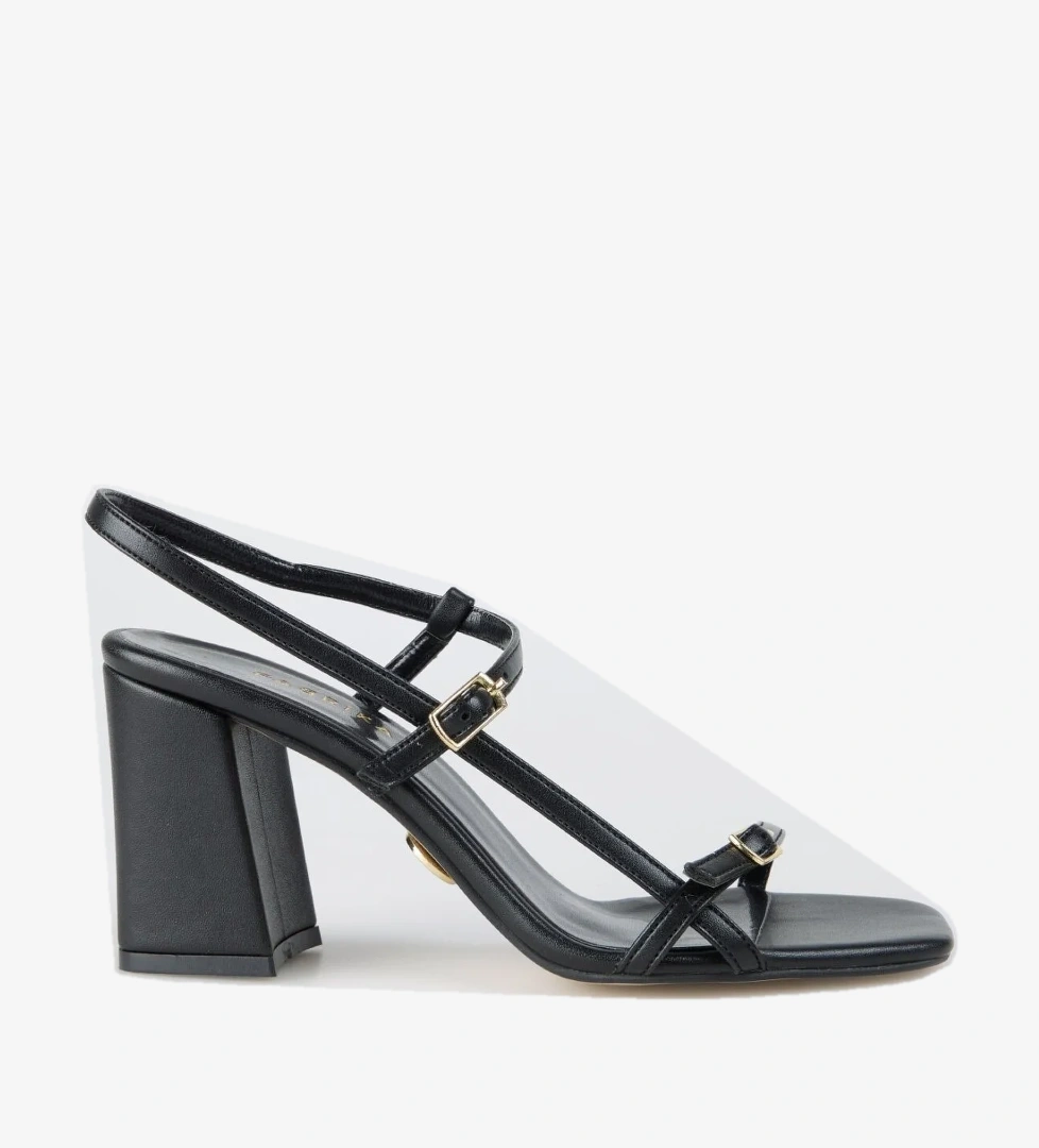 Fabrika Siyah Kadın Topuklu Sandalet BILTHE model görseli
