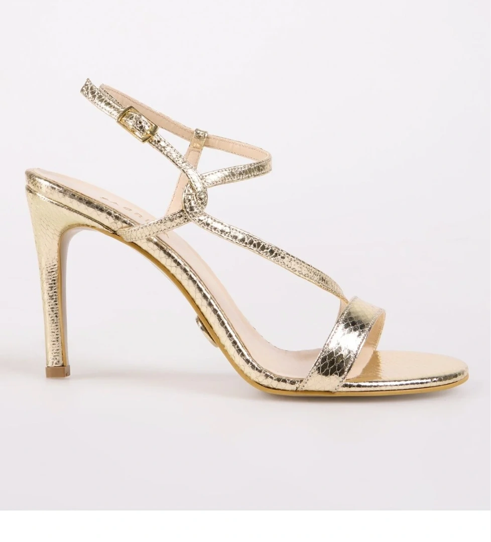 Fabrika Altın Kadın Topuklu Ayakkabı BOBBIE model görseli