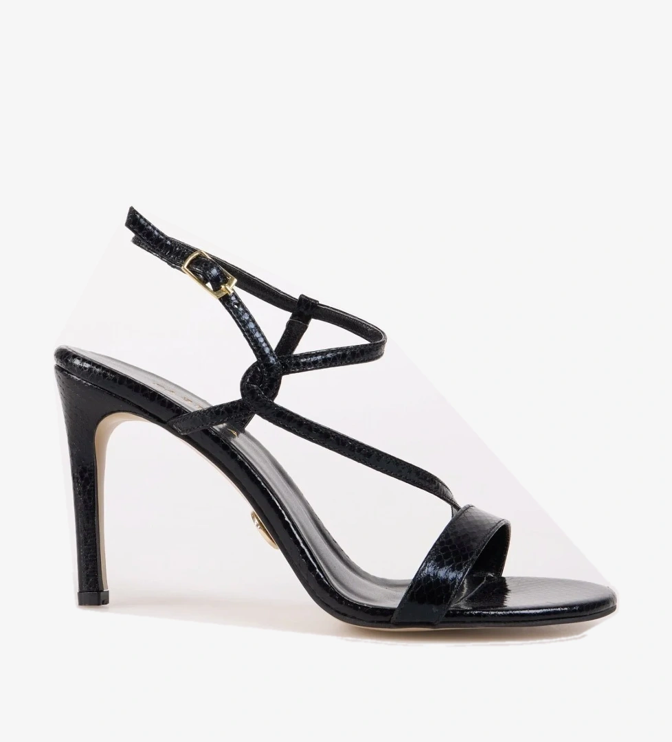 Siyah Kadın Topuklu Ayakkabı BOBBIE - Görsel 1