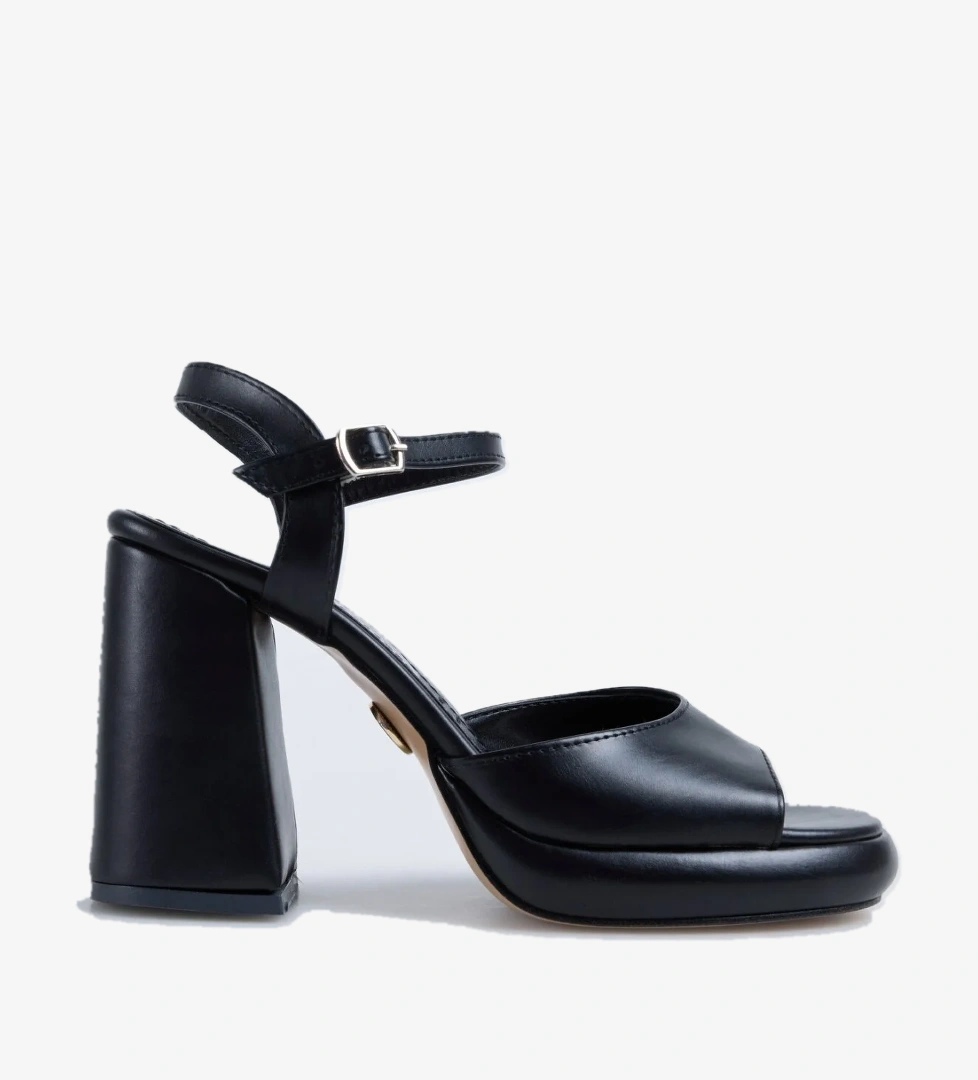 Fabrika Siyah Kadın Topuklu Ayakkabı NOSAH model görseli