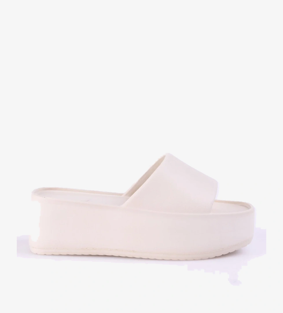 Fabrika Bej Kadın Plaj Terliği HARPER model görseli