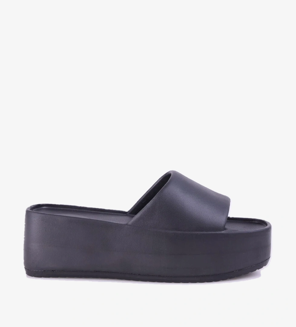 Siyah Kadın Plaj Terliği HARPER - Görsel 1