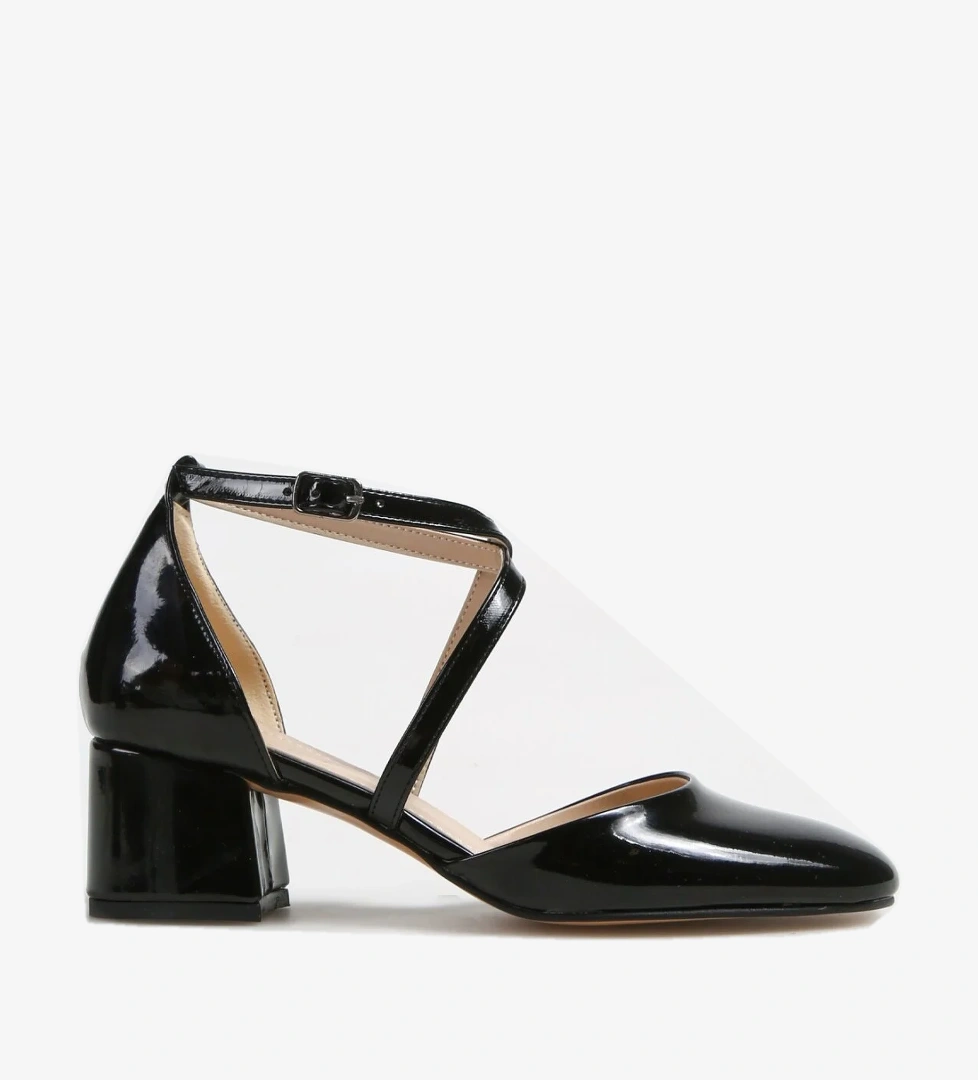 Fabrika Siyah Kadın Topuklu Ayakkabı AGIL model görseli