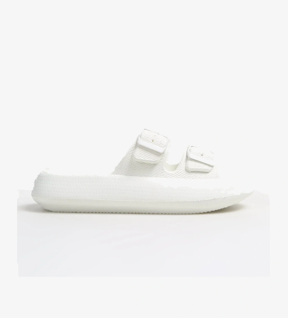 Fabrika Beyaz Erkek Plaj Terliği ESTELLA model görseli