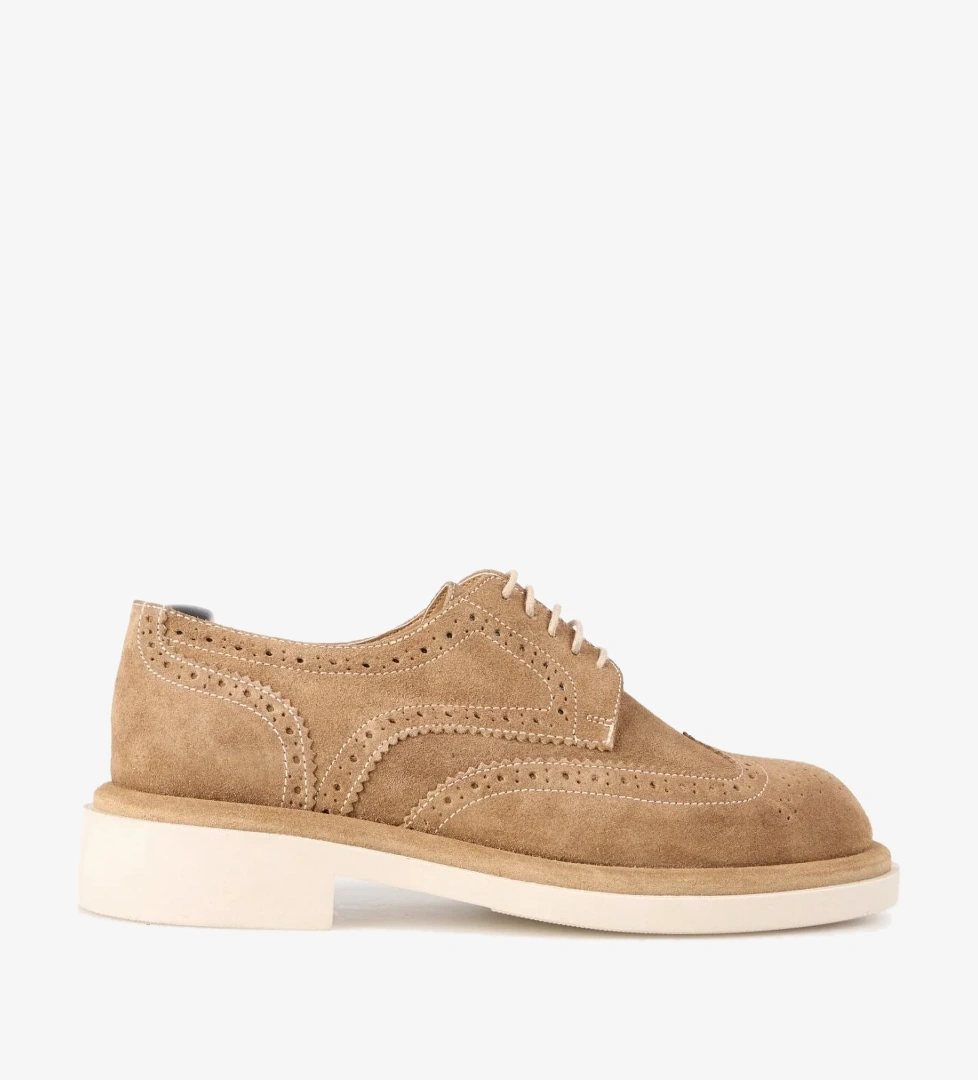Fabrika Süet Süet Bej Erkek Günlük Ayakkabı VANCE-TORNADO model görseli