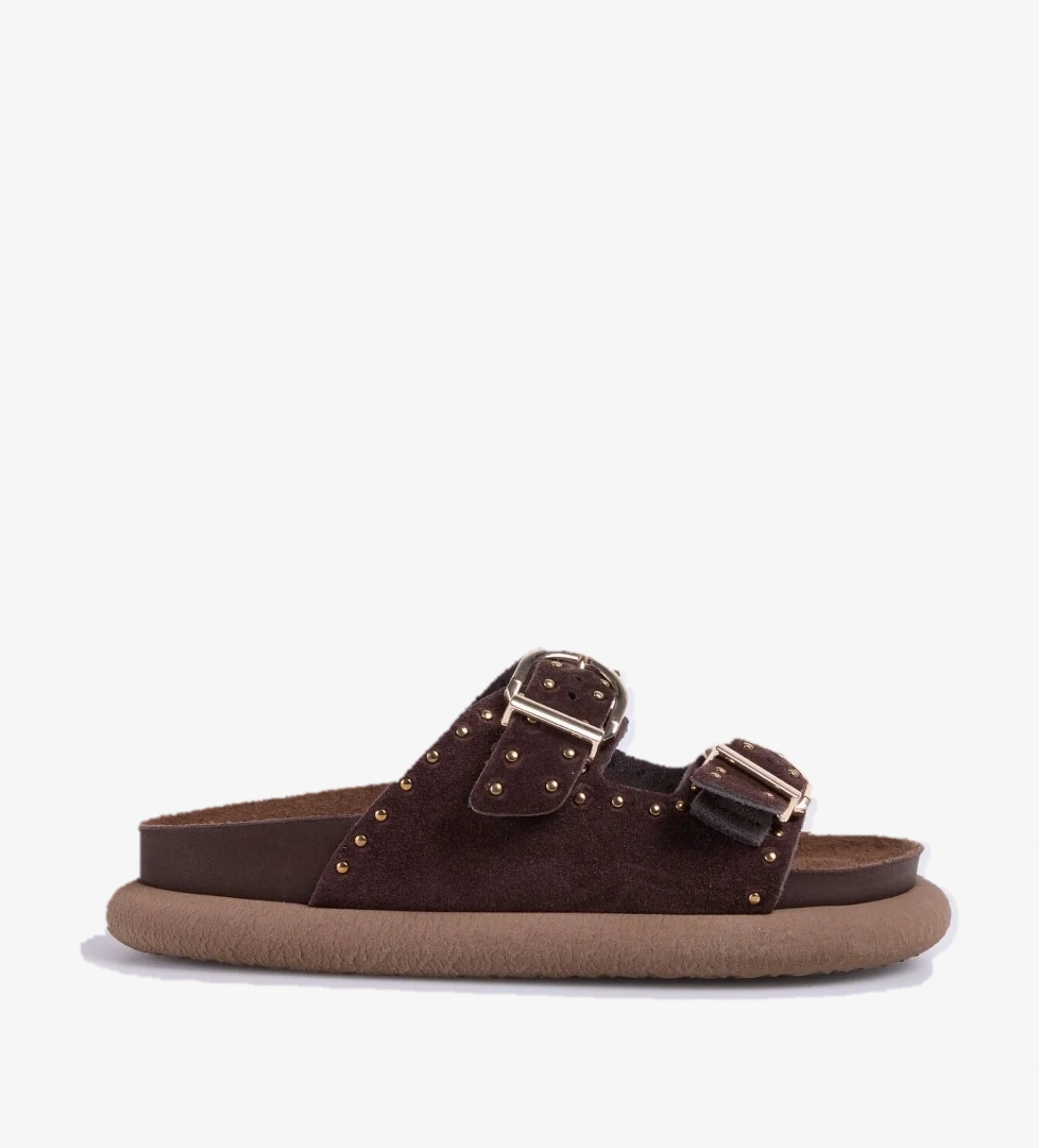 Fabrika Kahve Kadın Terlik D-DESTINY model görseli