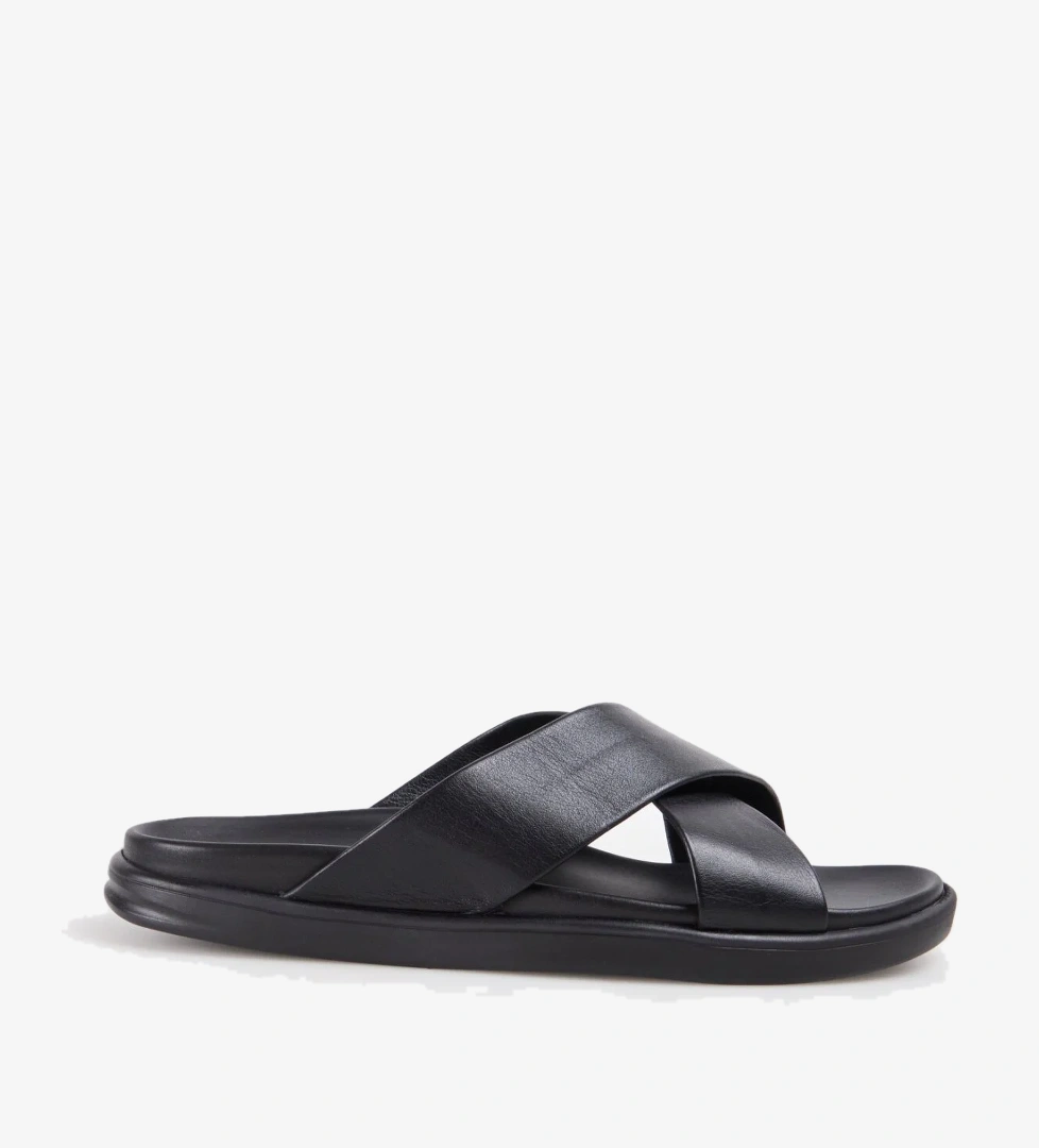 Fabrika Siyah Erkek Terlik REBEL model görseli