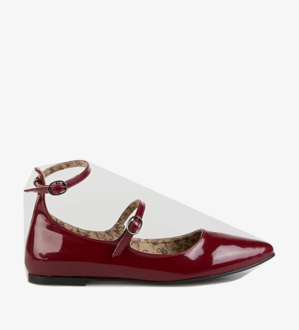 Fabrika Bordo Kadın Babet EMESE model görseli