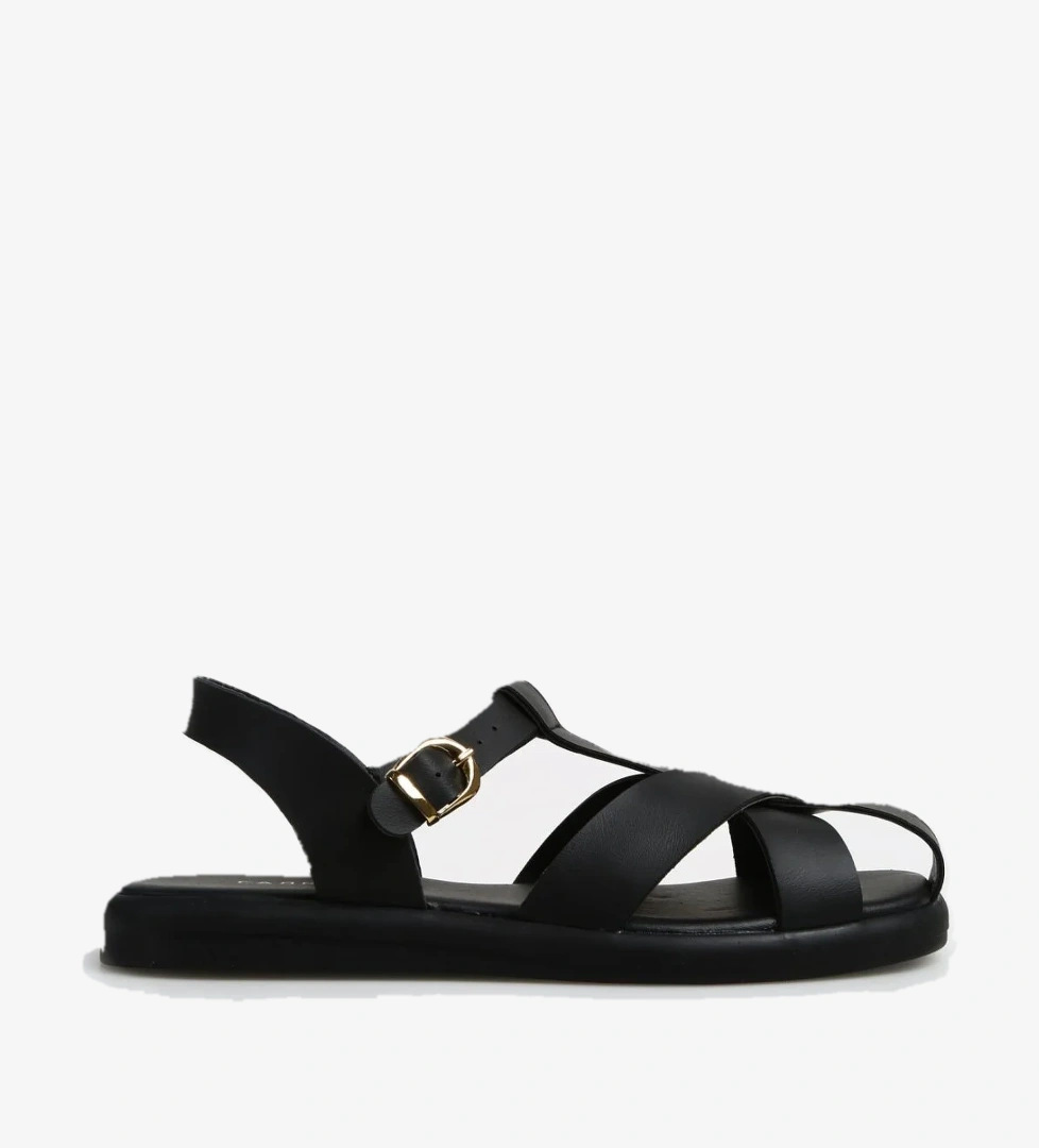 Fabrika Siyah Kadın Sandalet CHIRAN model görseli