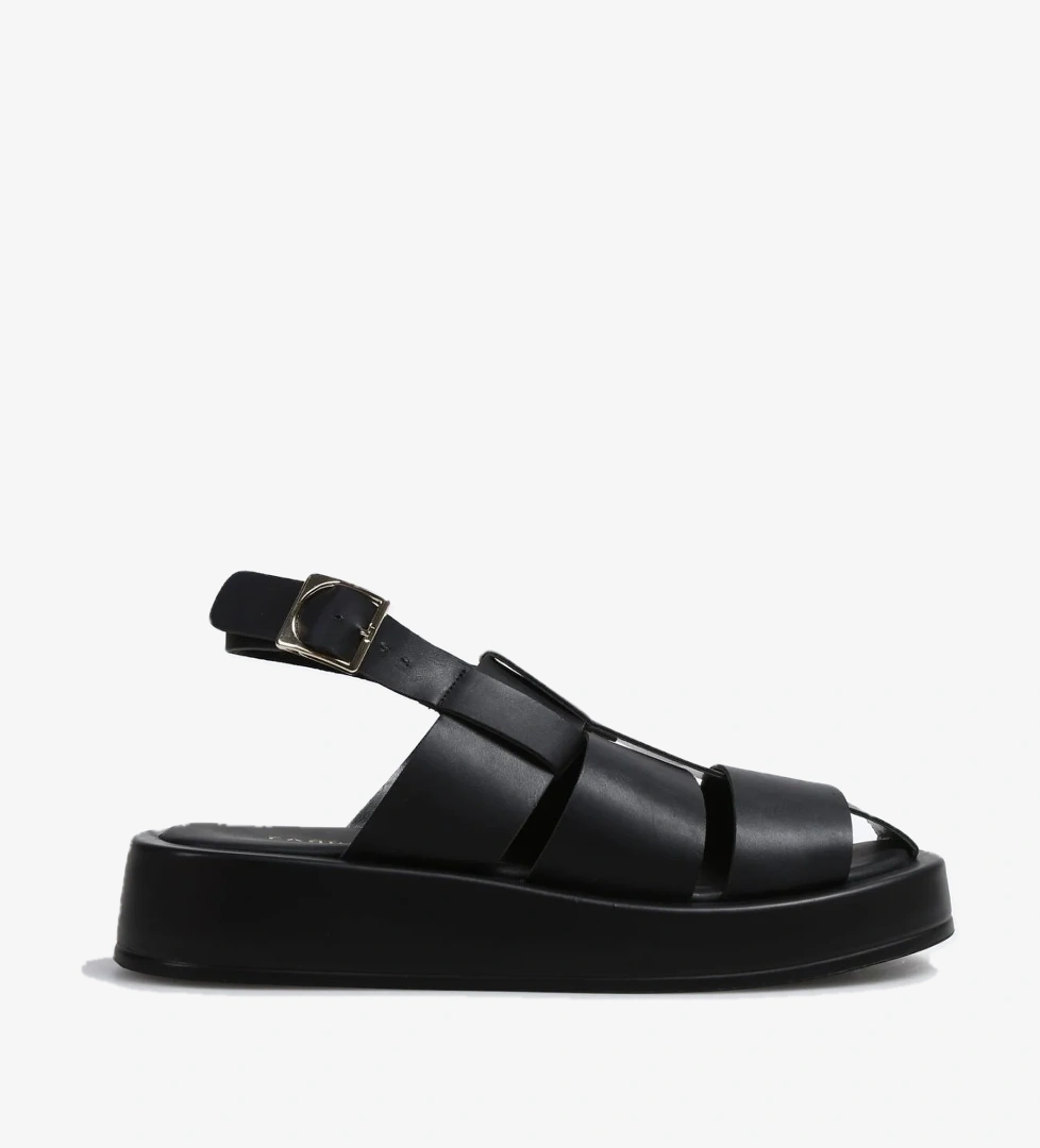 Fabrika Siyah Kadın Sandalet TRISHNA model görseli