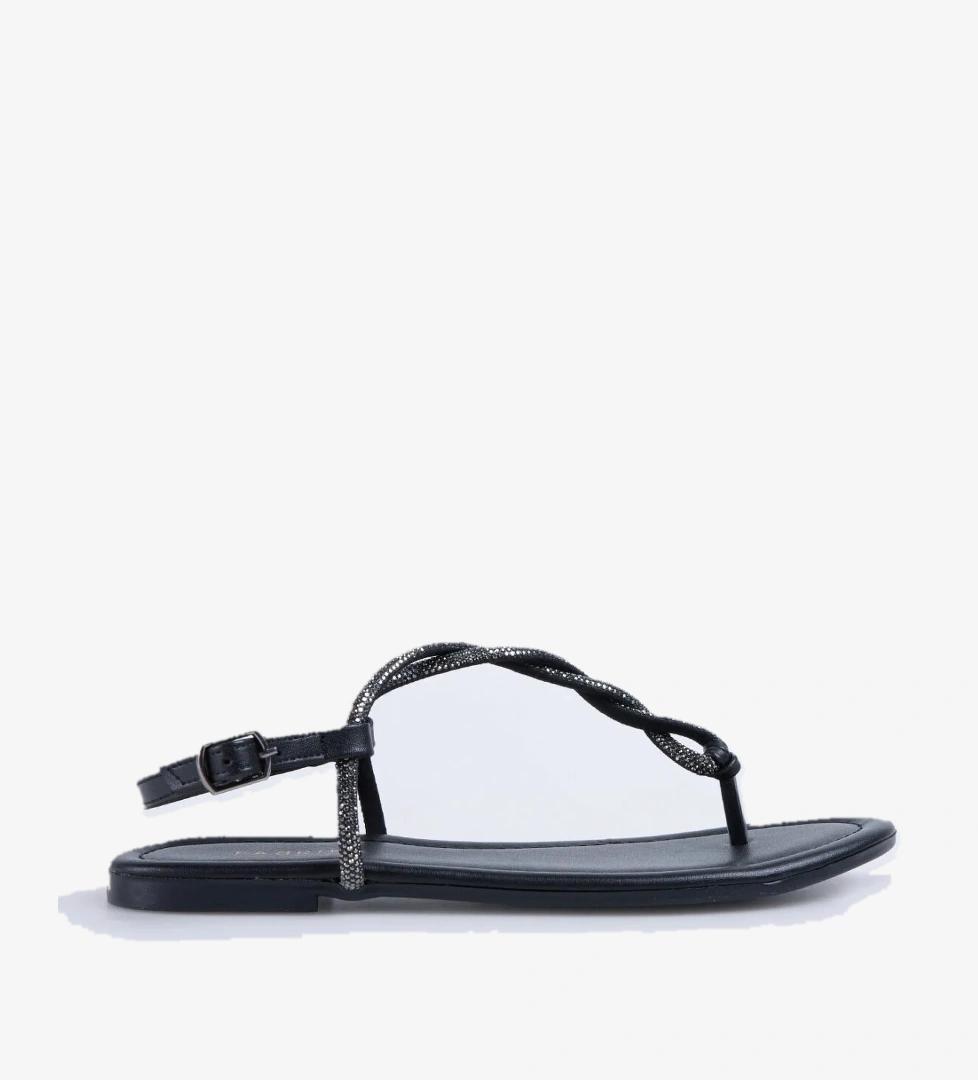 Fabrika Siyah Kadın Sandalet STORMES model görseli