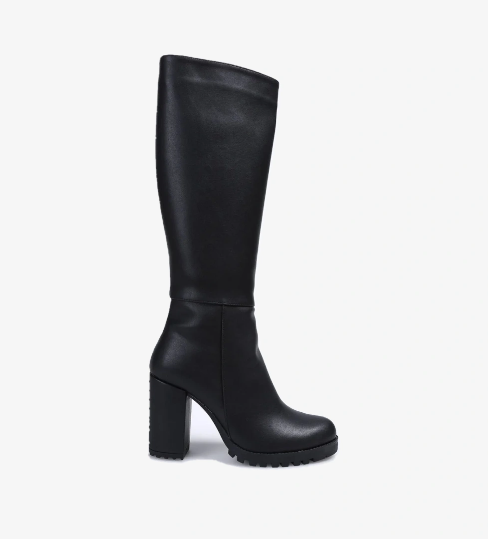 Fabrika Siyah Kadın Topuklu Çizme CREMONA model görseli