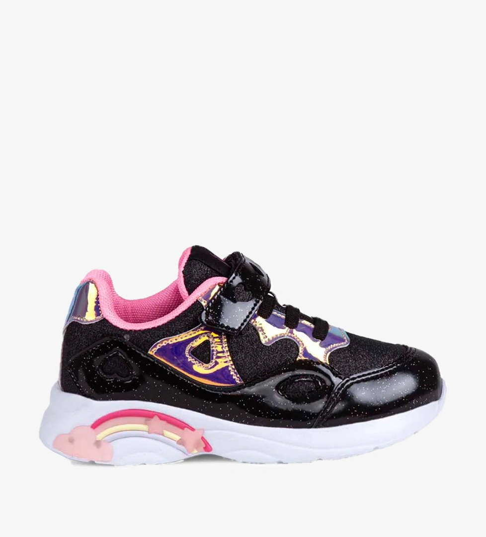 BUCK4348 DIANA Siyah Kız Çocuk Sneaker - Görsel 1