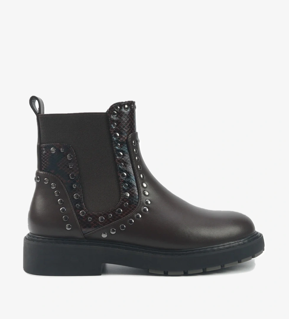 Nine West DETTA 5PR Kahverengi Kadın Düz Bot - Görsel 1