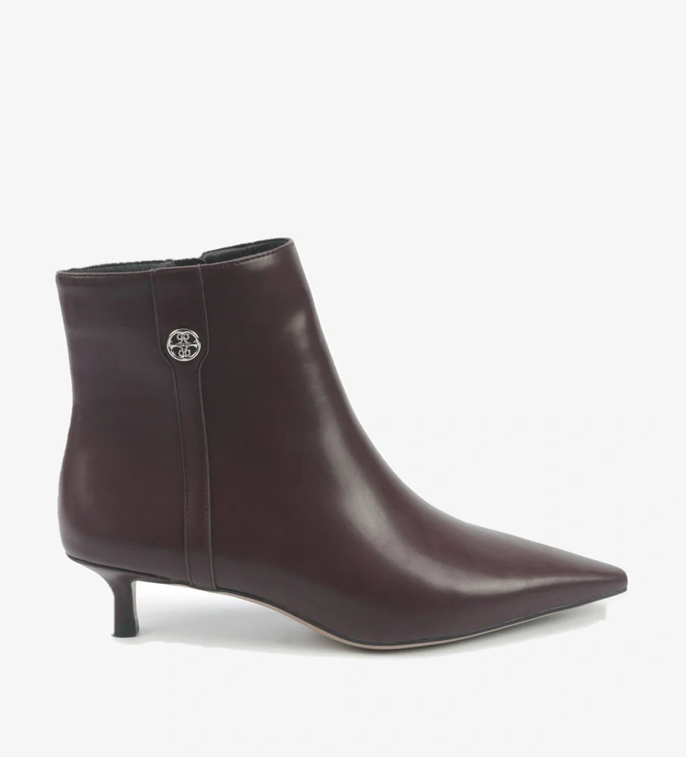 SHALIN 5PR Bordo Kadın Topuklu Bot - Görsel 1