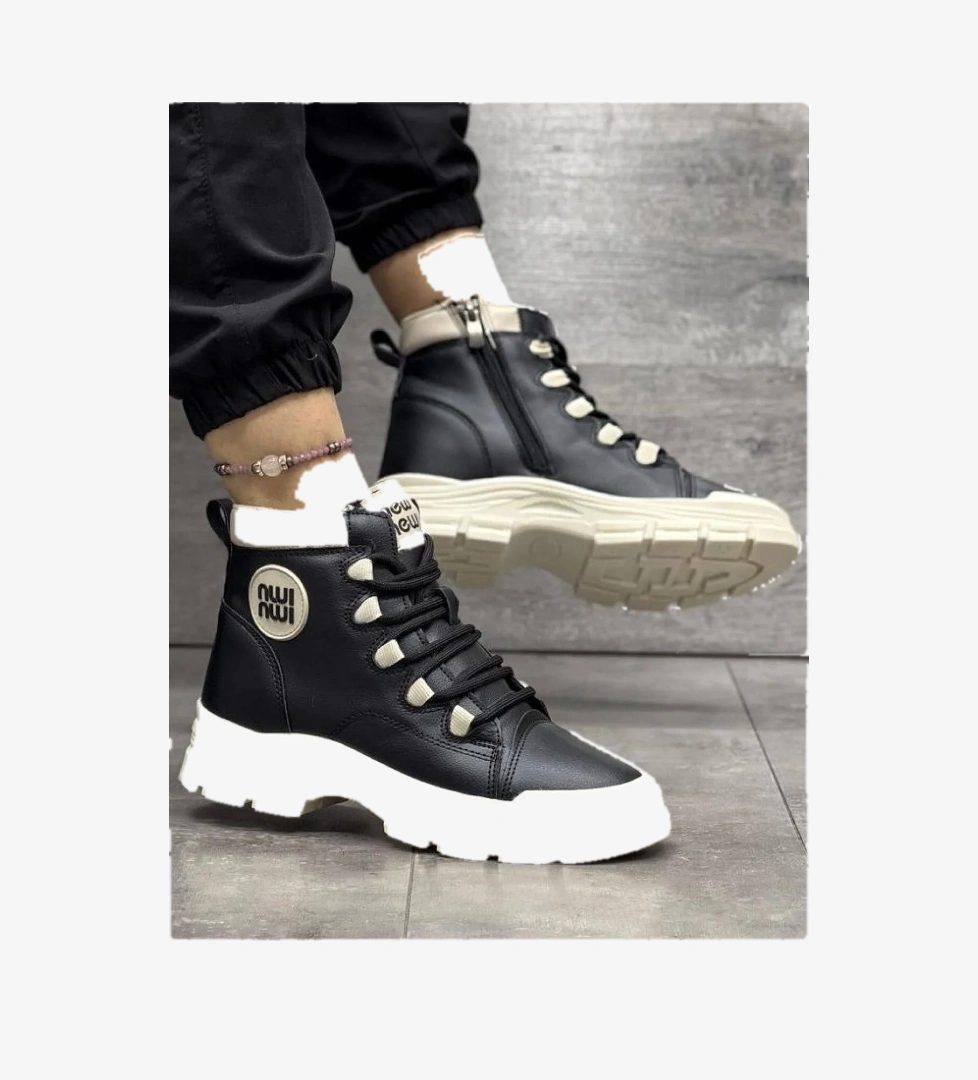 5967 Memory Kaucuk Kaymaz Taban Kadın Bot - Görsel 1