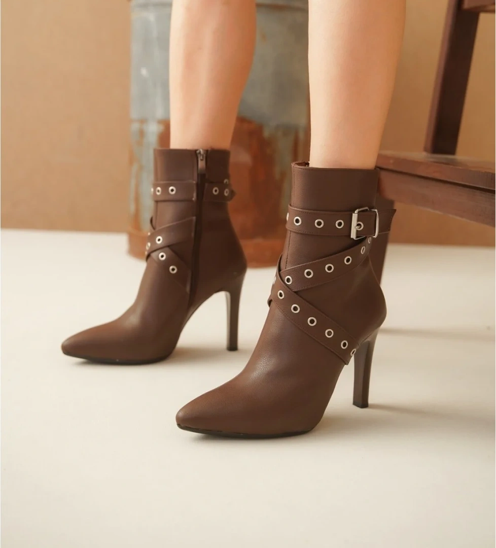 Taba Kadın Topuklu Bot