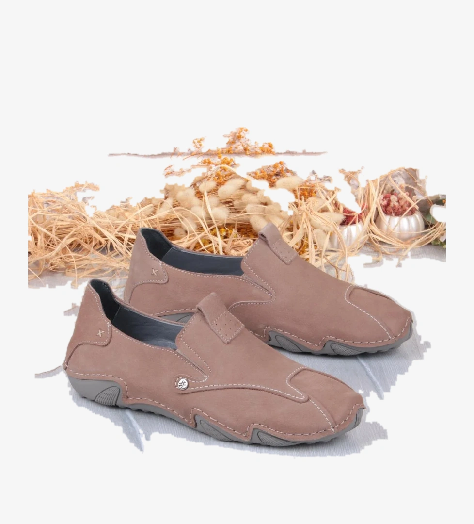 42323 Nubuk Comfort Rahat Esnek Hakiki Deri Erkek Ayakkabı