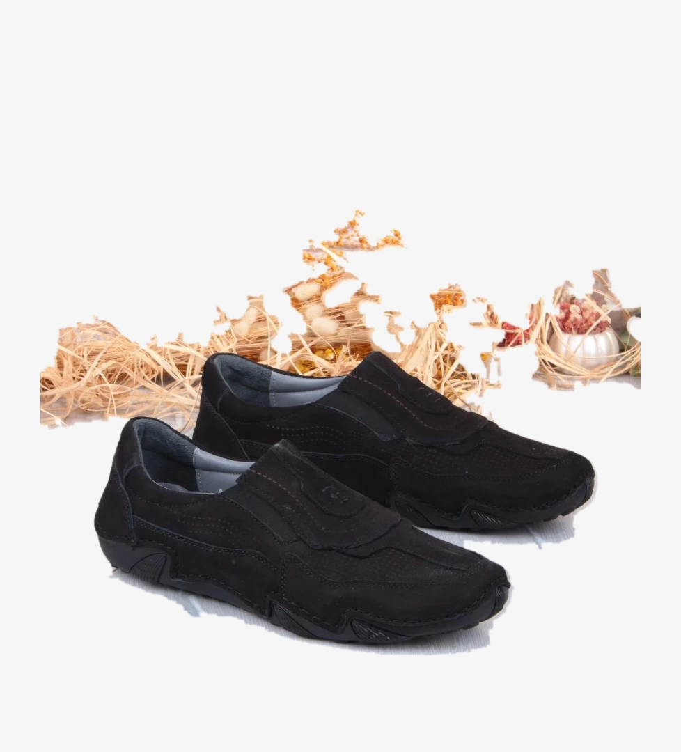 42326 Nubuk Comfort Rahat Esnek Hakiki Deri Erkek Ayakkabı