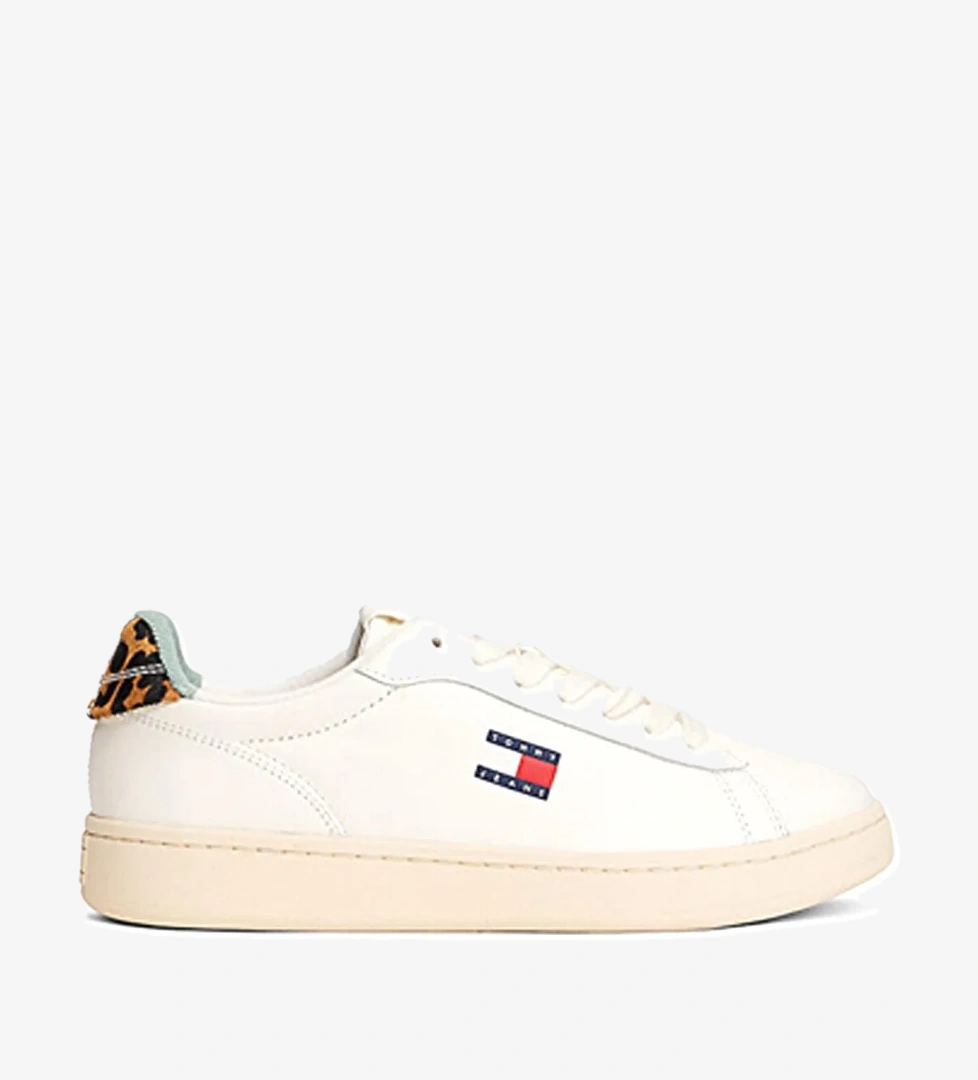 Tommy Hilfiger Archive '98 Leopard Beyaz Kadın Sneaker model görseli