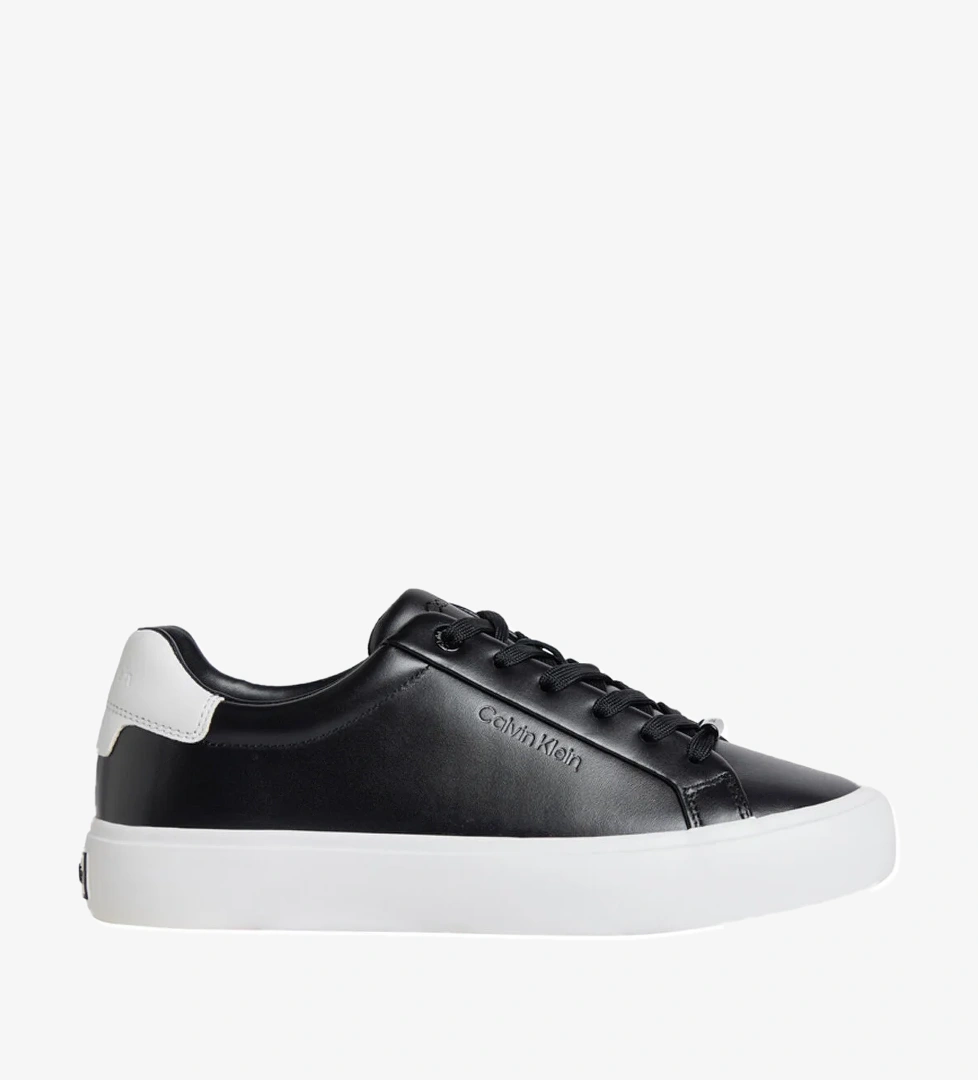 Calvin Klein Lace-up Sneaker Lth Ck Siyah Kadın model görseli