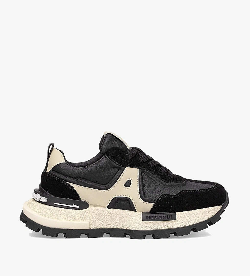 25K507 Erkek Klasik Sneaker Siyah