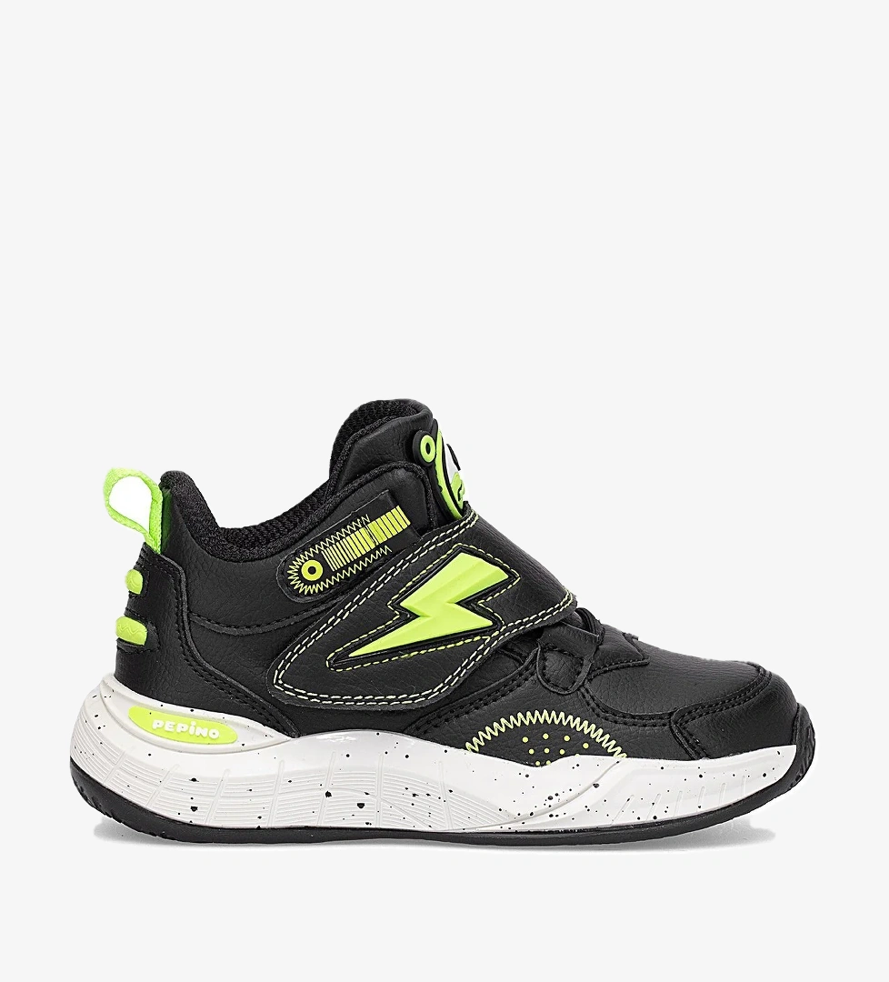 FK25-1828 Filet Erkek Çocuk Yürüyüş Ayakkabısı Siyah - Sarı