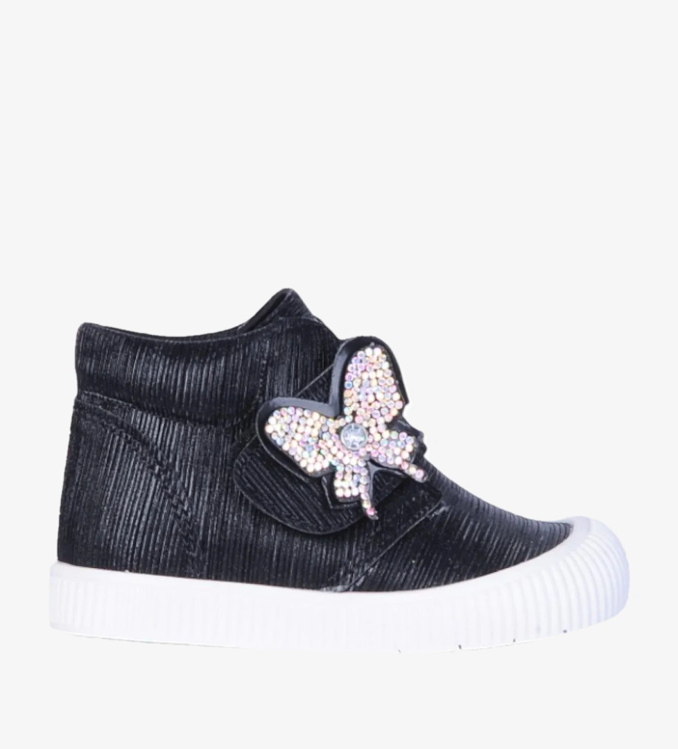 Ayakcenter Herbebe 011 Simli Siyah Kız Çocuk Bot model görseli