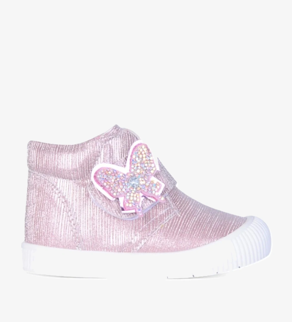 Ayakcenter Herbebe 011 Simli Pudra Kız Çocuk Bot model görseli