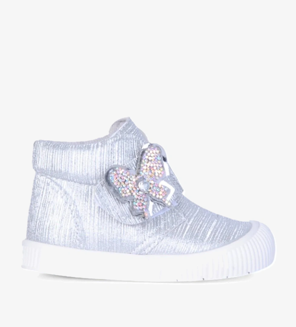 Ayakcenter Herbebe 011 Simli Gümüş Kız Çocuk Bot model görseli