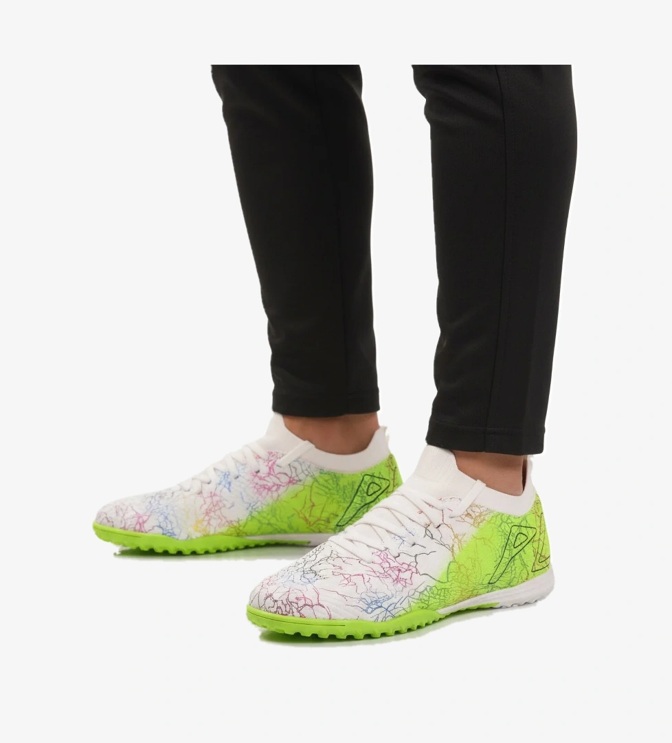 Beyaz Yeşil Bilekten Sarmalı Erkek Krampon MH-252-153 M