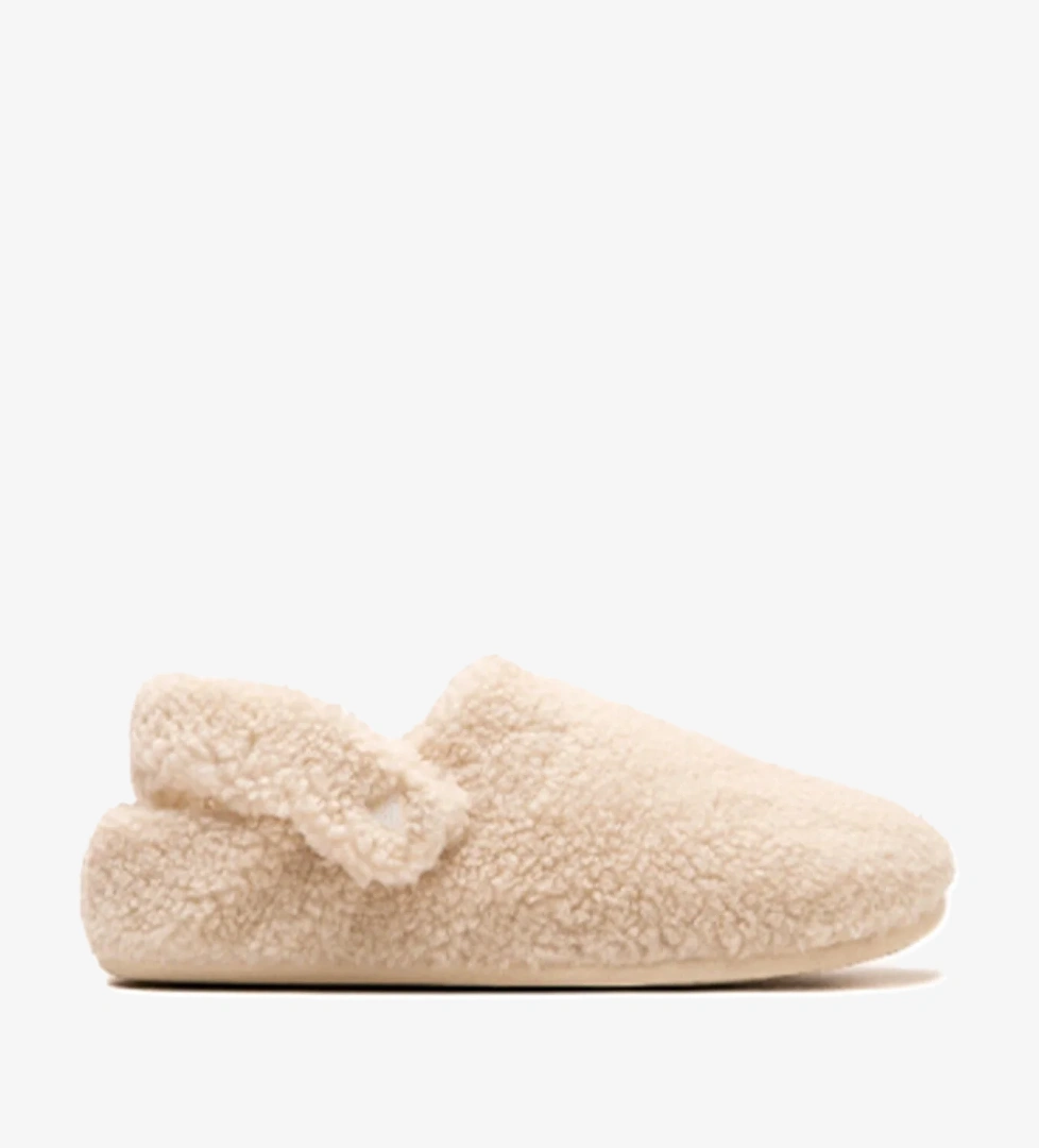 Classic Cozzzy Slipper Kadın Ev Terlik Bej