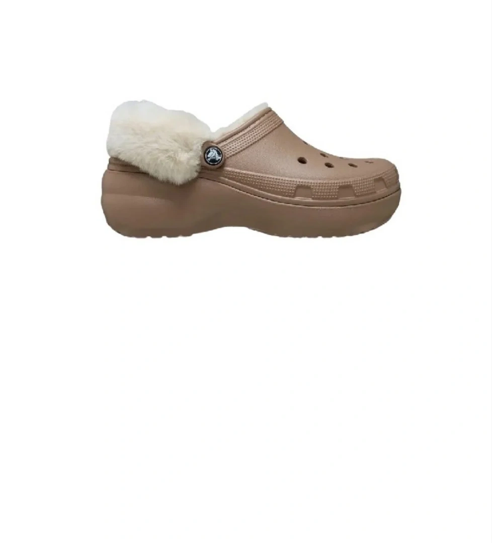 Classic Platform Fuzz Lined Clog Kadın Terlik 212854