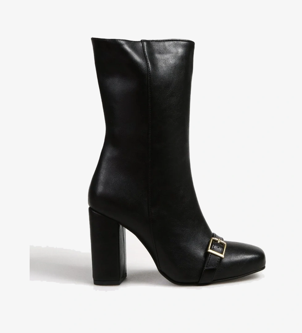 Fabrika Siyah Kadın Topuklu Bot PALMER model görseli