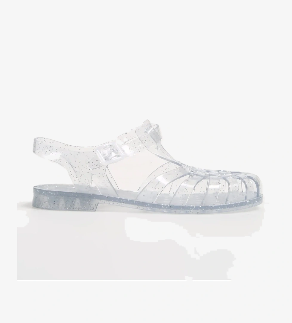 Gümüş Kadın Plaj Terliği KALKEN NEW - Görsel 1