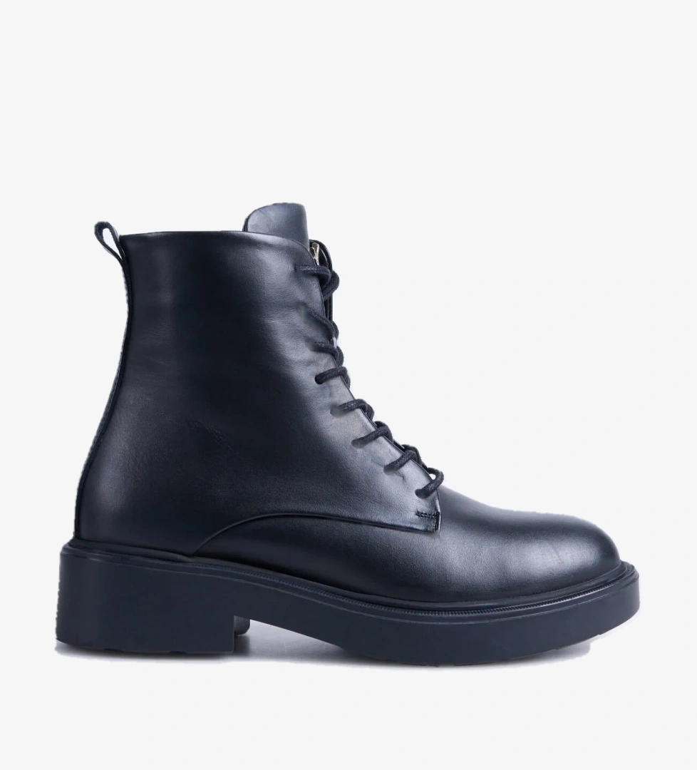 Fabrika Fabrika Deri Siyah Kadın Bot D-DALY model görseli