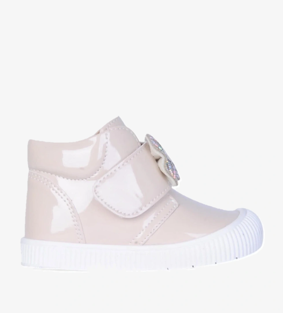 Ayakcenter Herbebe 015 Rugan Krem Kız Çocuk Bot model görseli