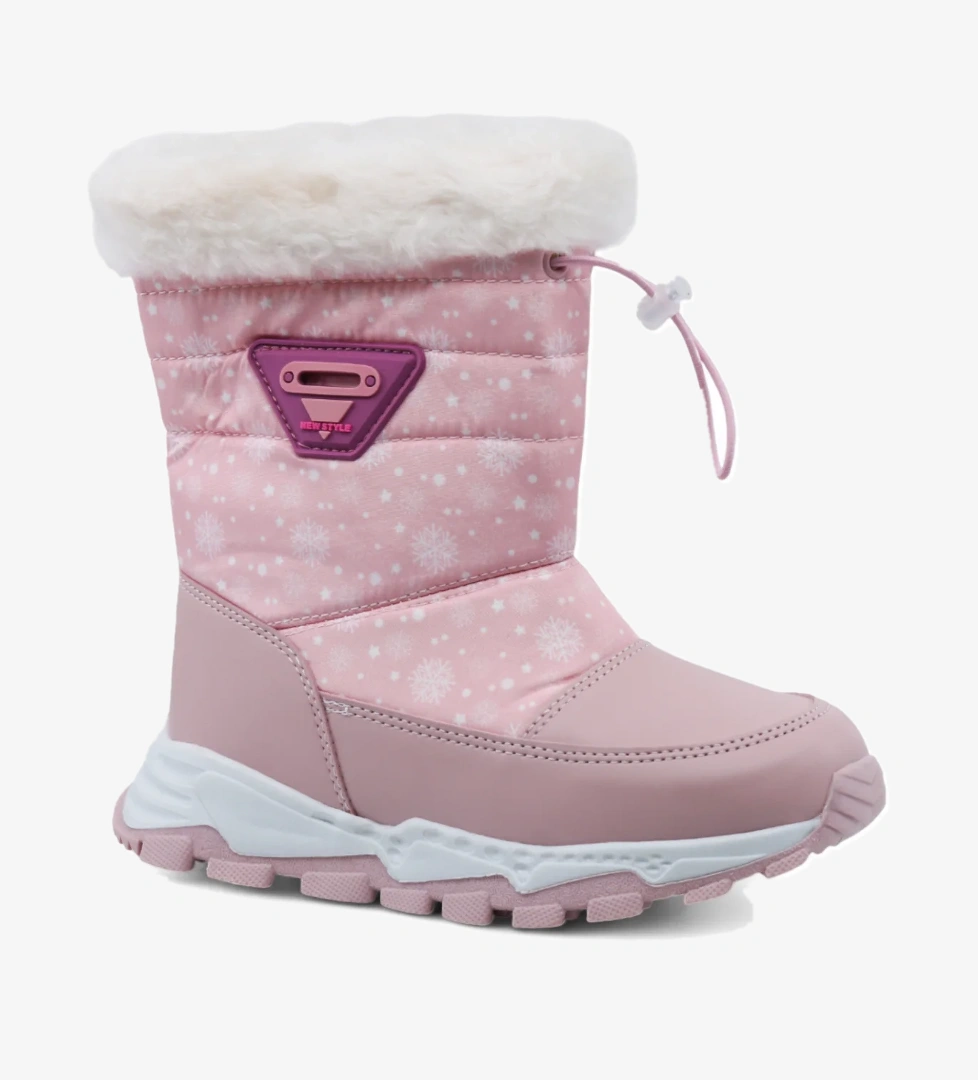 Leni Sıcak Astar Su ve Soğuk Dayanıklı Ortopedik Kaymaz Taban Çocuk Bot - Görsel 1