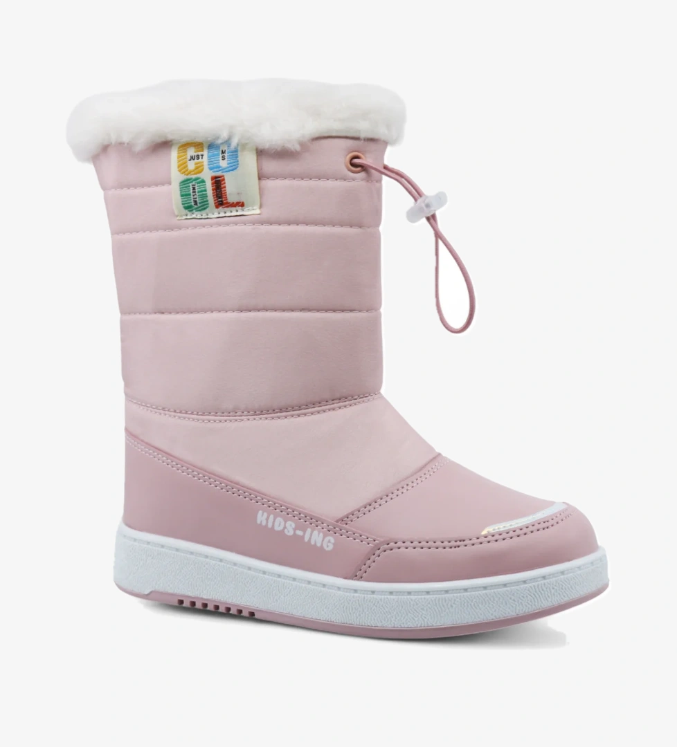 Belen Sıcak Astar Su ve Soğuk Dayanıklı Ortopedik Kaymaz Taban Çocuk Bot