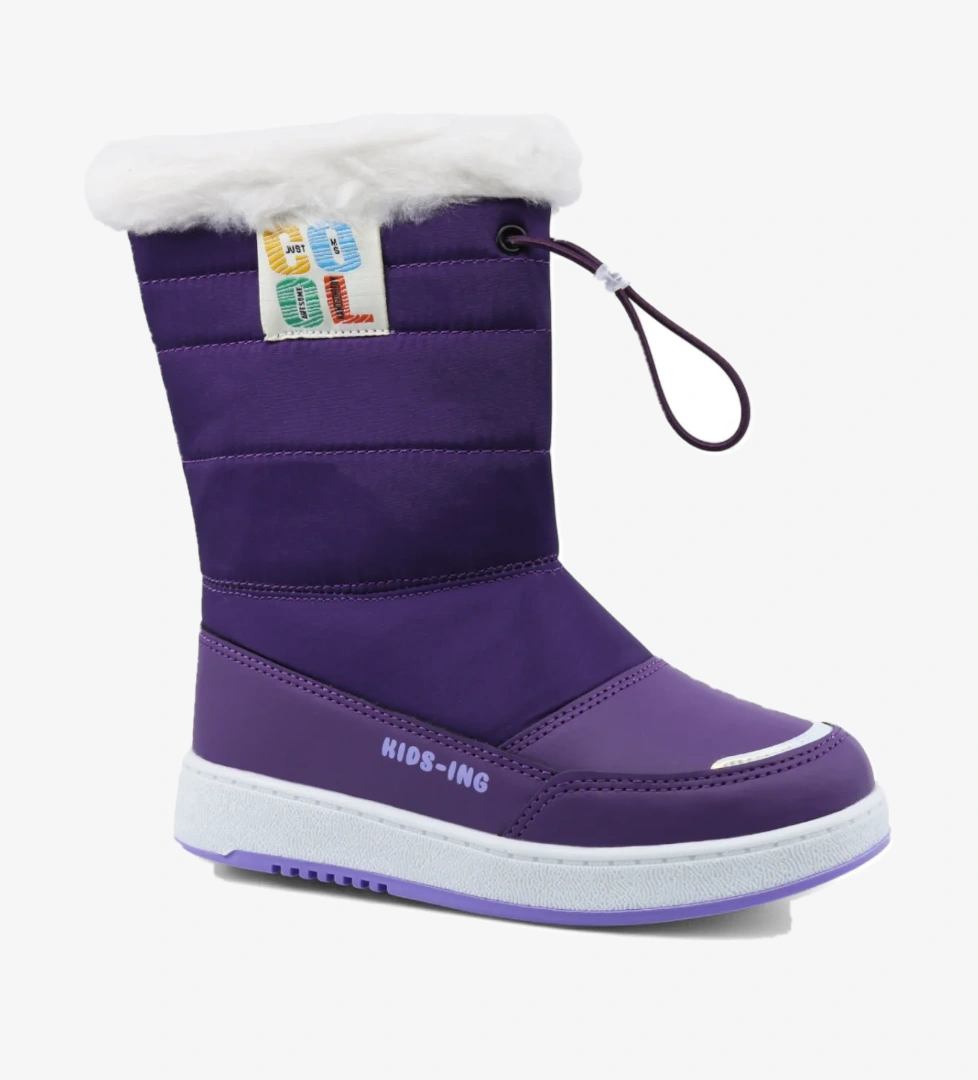 Belen Sıcak Astar Su ve Soğuk Dayanıklı Ortopedik Kaymaz Taban Çocuk Bot