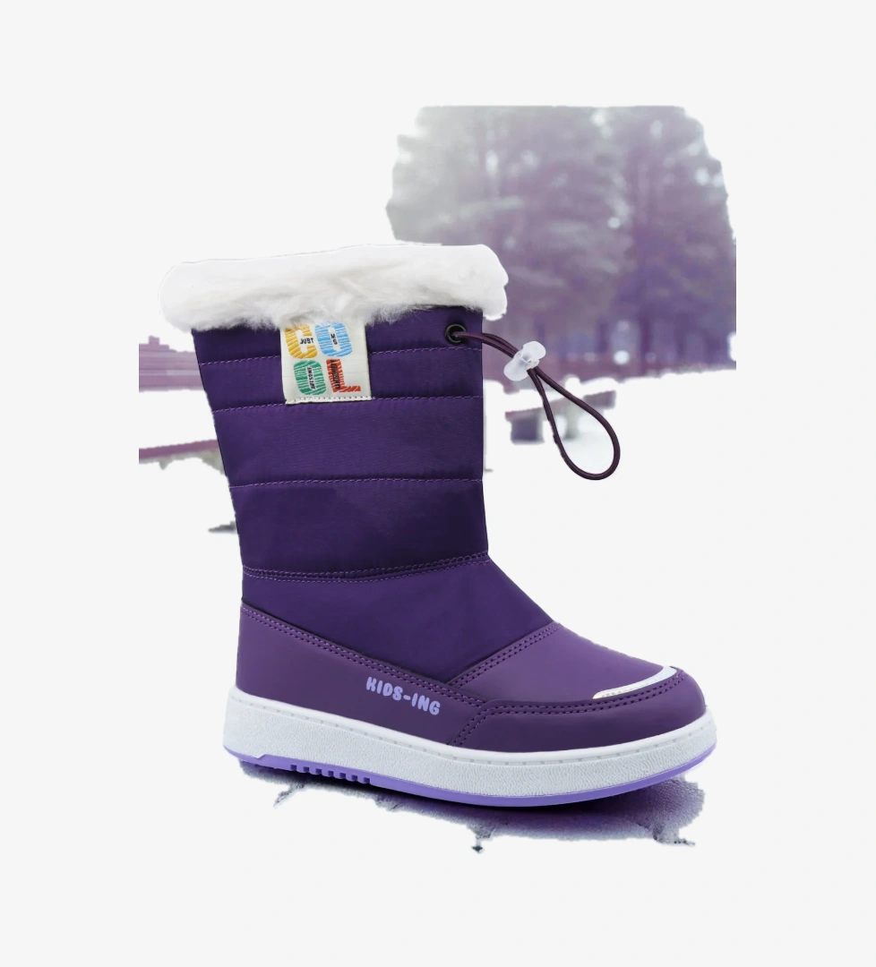 Khayt Astor Sıcak Astar Su Ve Soğuk Dayanıklı Ortopedik Kaymaz Taban Çocuk Kar Botu model görseli