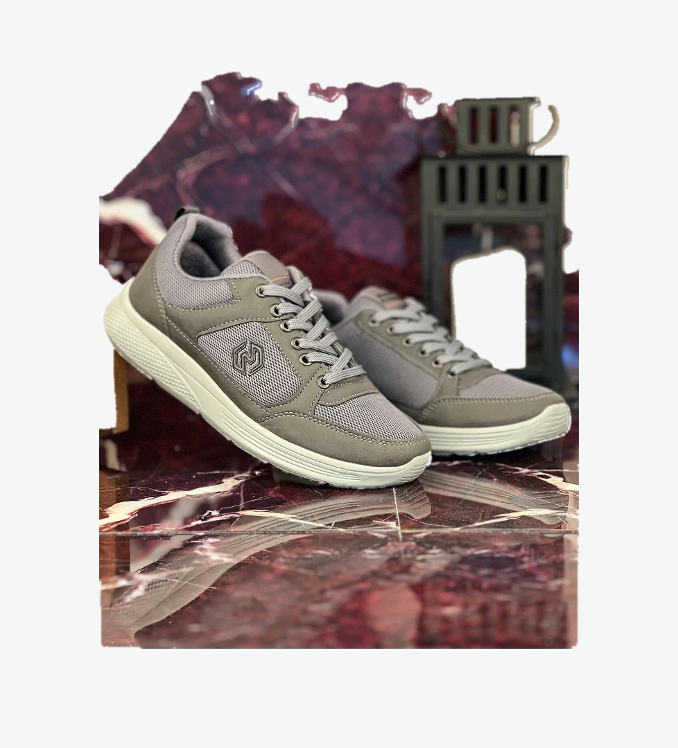 Luma Günlük Erkek Spor Ayakkabı Yürüyüş Koşu Füme - Görsel 1