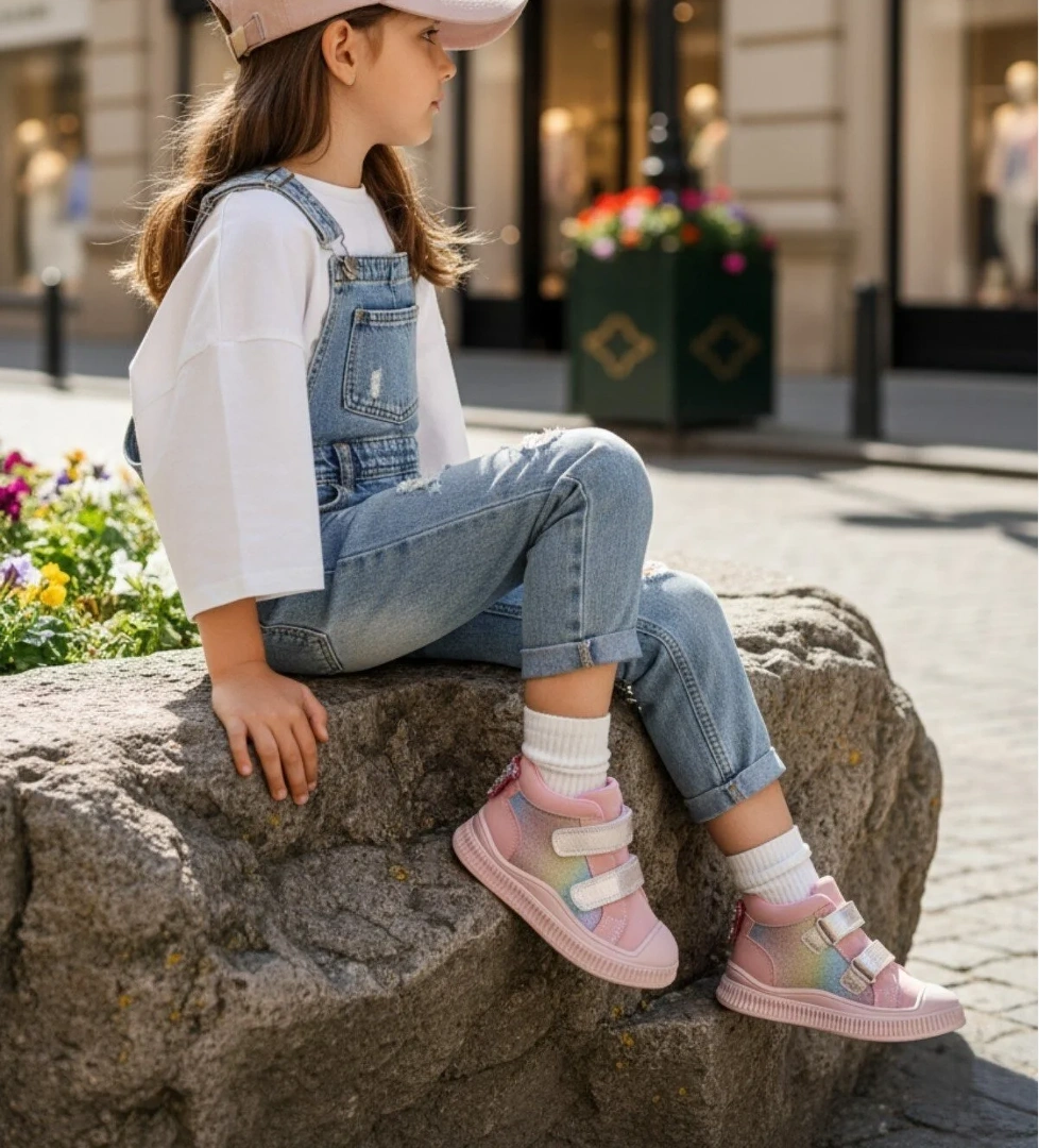 PAWS Kelebekli Çift Cırtlı Kız Bebek ve Çocuk Bot