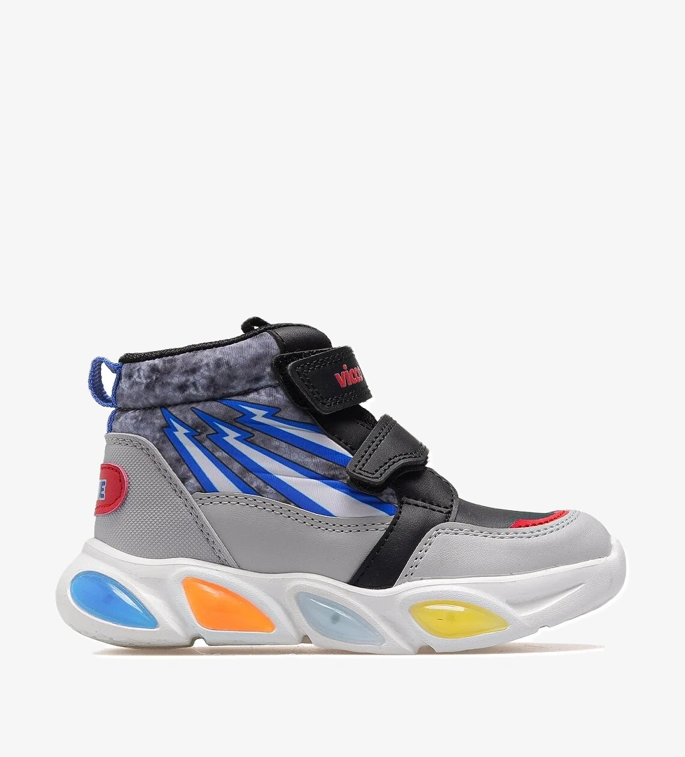 David Erkek Çocuk Işıklı Spor Bot 25k 946.420 Pe Siyah