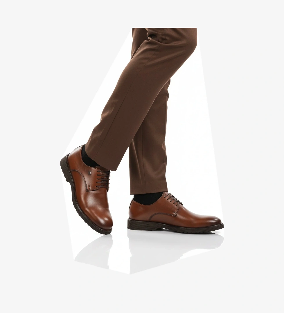 Taba Hakiki Deri Erkek Klasik Ayakkabı 2798 M