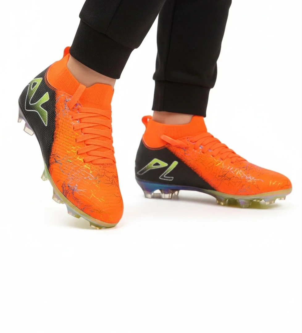 Turuncu Siyah Bilekten Çoraplı Unisex Krampon GK-252-153 G - Görsel 1