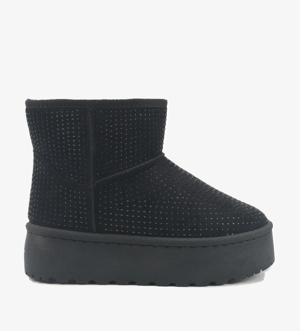 Polaris 326559.Z 5PR Siyah Kadın Kar Botu - Görsel 1